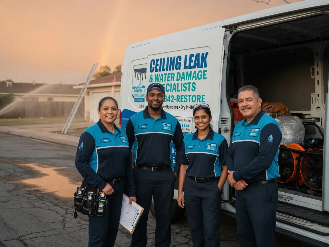 Ceiling Leak Cleanup company in Due West, SC